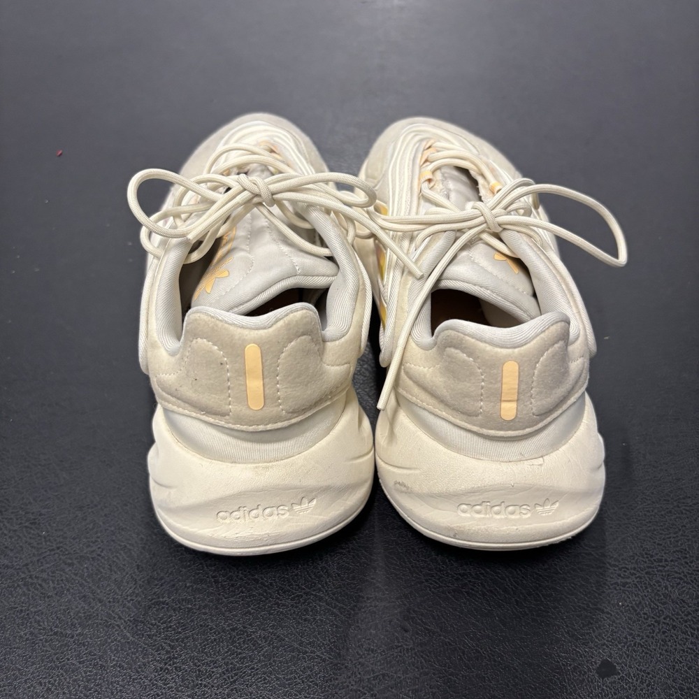 adidas Ozelia Cream White‎ Acid Orange Women's Size 8 - Picture 5 of 7